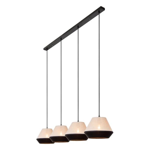 Lucide KALA - Suspension - 4xE14 - Taupe - détail 4